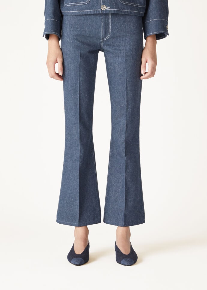 FARON TROUSERS DENIM FLOWER A.F._FAP0770_W13K_3