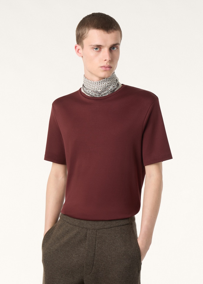 TREMEZZO T-SHIRT SEA ISLAND INTERLOCK_FAP0792_P0BH_3