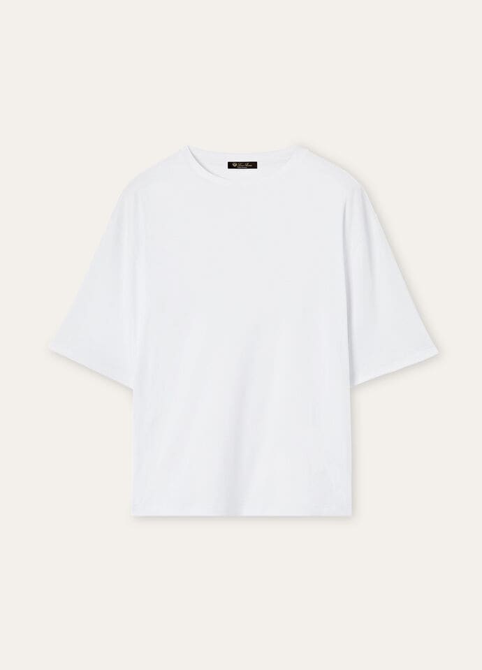 トレメッツォ・Tシャツ コットン オプティカルホワイト | ロロ