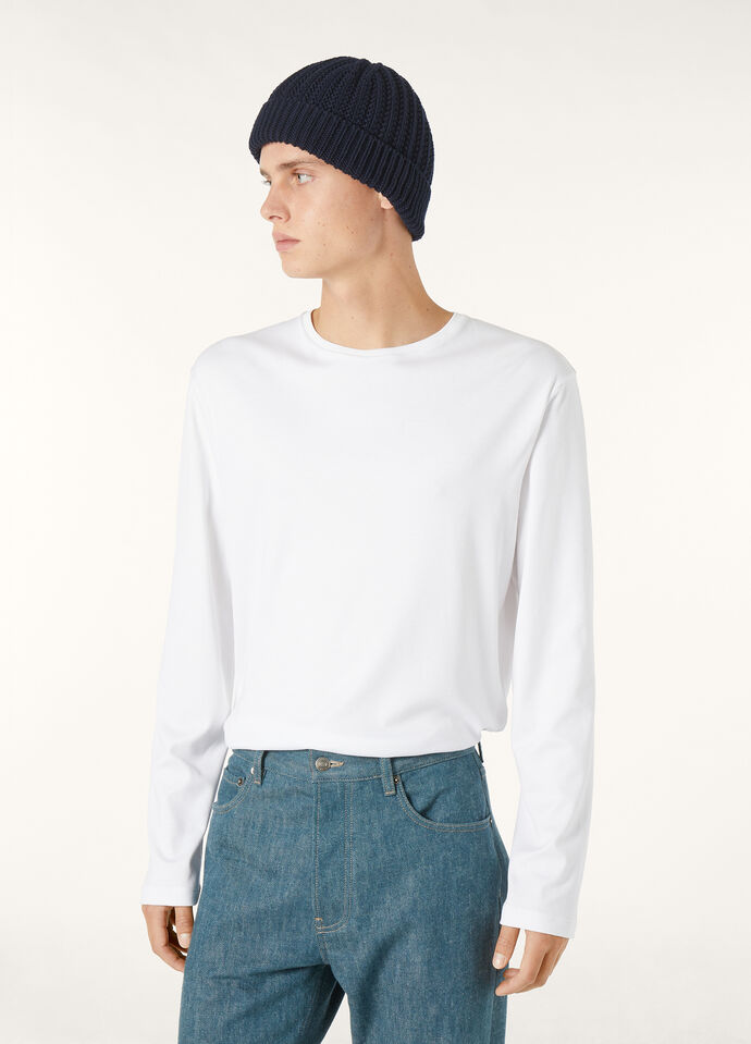 TREMEZZO T-SHIRT LS SEA ISLAND INTERLOCK_FAP0794_1005_3