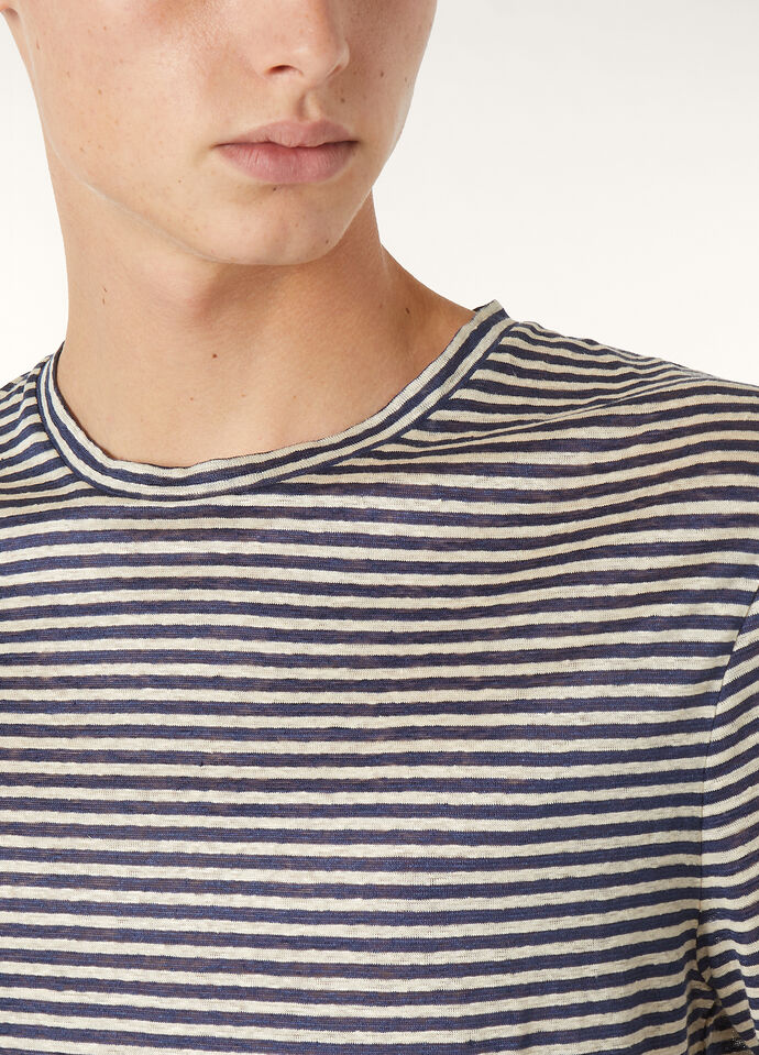 CREMIA T-SHIRT NARROW STRIPE_FAP0813_F6PL_2