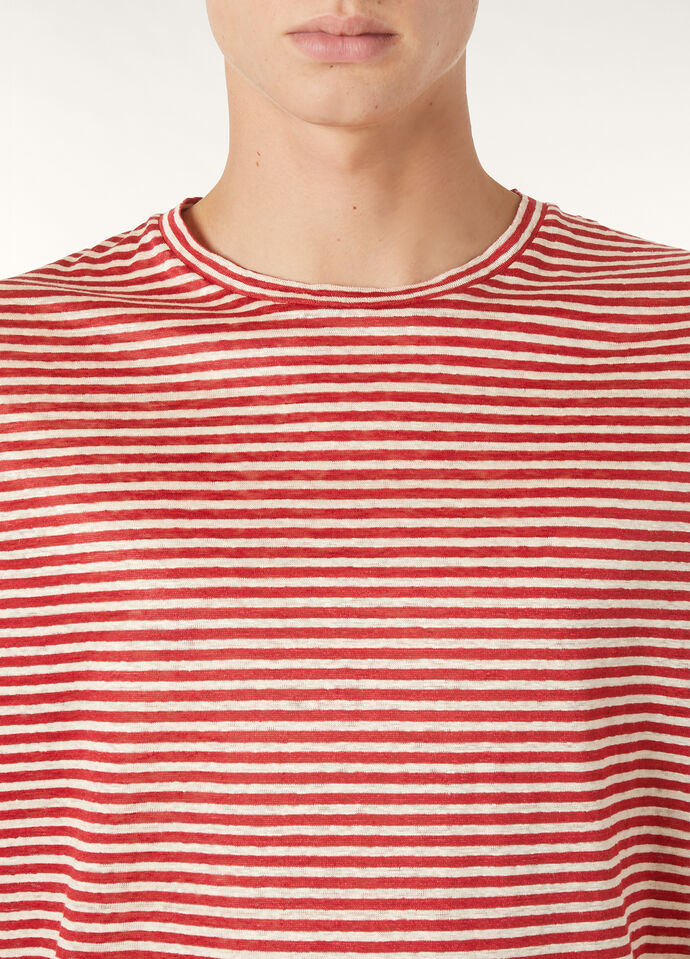 CREMIA T-SHIRT NARROW STRIPE_FAP0813_F6PM_2