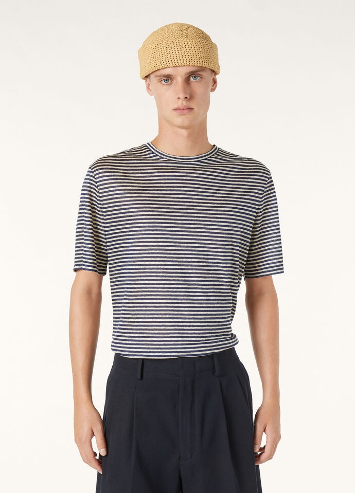 CREMIA T-SHIRT NARROW STRIPE_FAP0813_F6PL_3