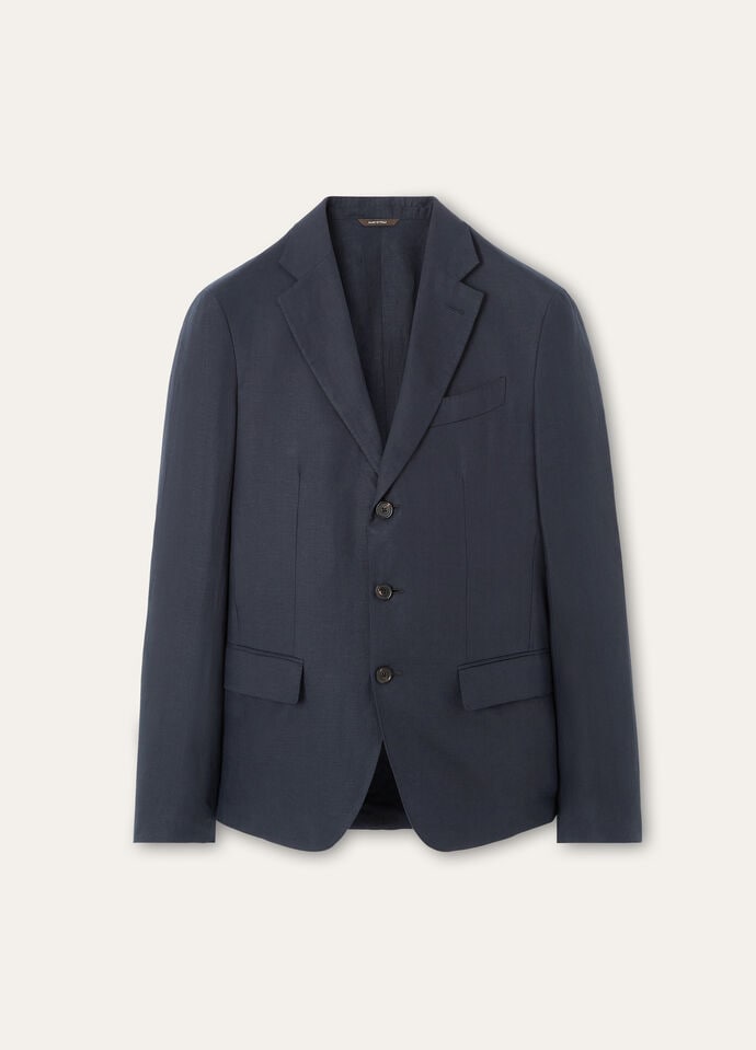 Classic V-Neck Baby Cashmere Navy Blue | Loro Piana US