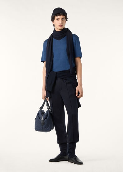 MAZZORBO T-SHIRT SILK COTTON RIB