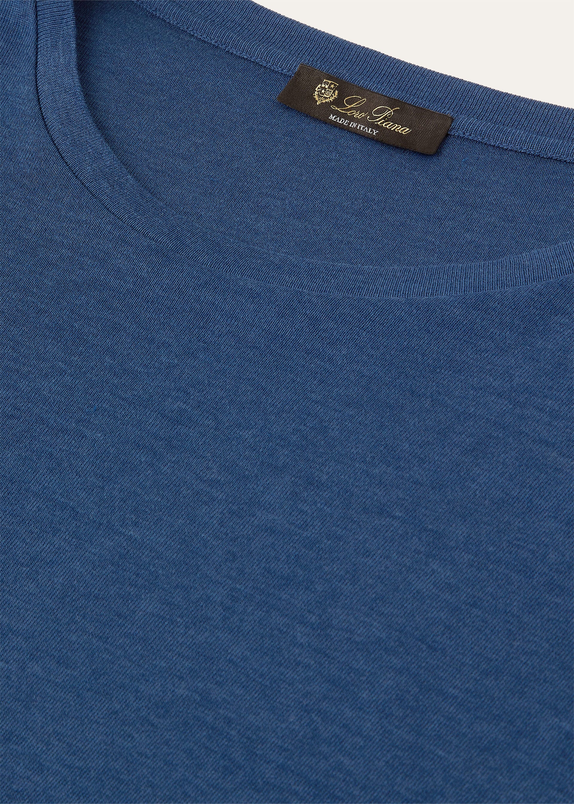 MAZZORBO T-SHIRT SILK COTTON RIB