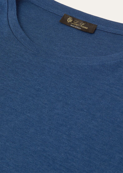 MAZZORBO T-SHIRT SILK COTTON RIB