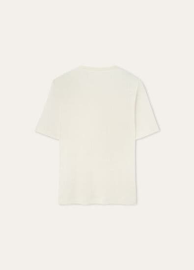 MAZZORBO T-SHIRT SILK COTTON RIB