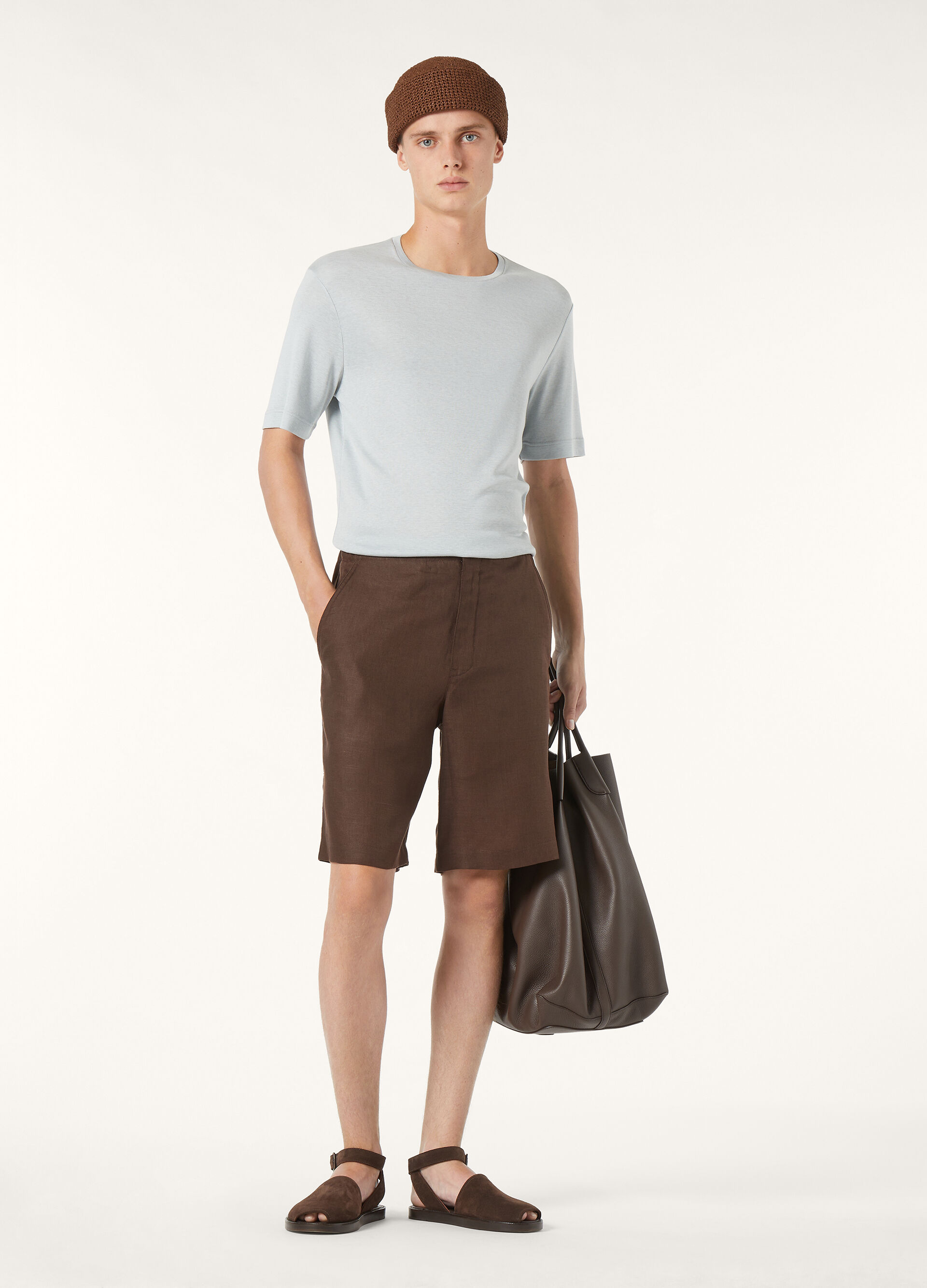 MAZZORBO T-SHIRT SILK COTTON RIB