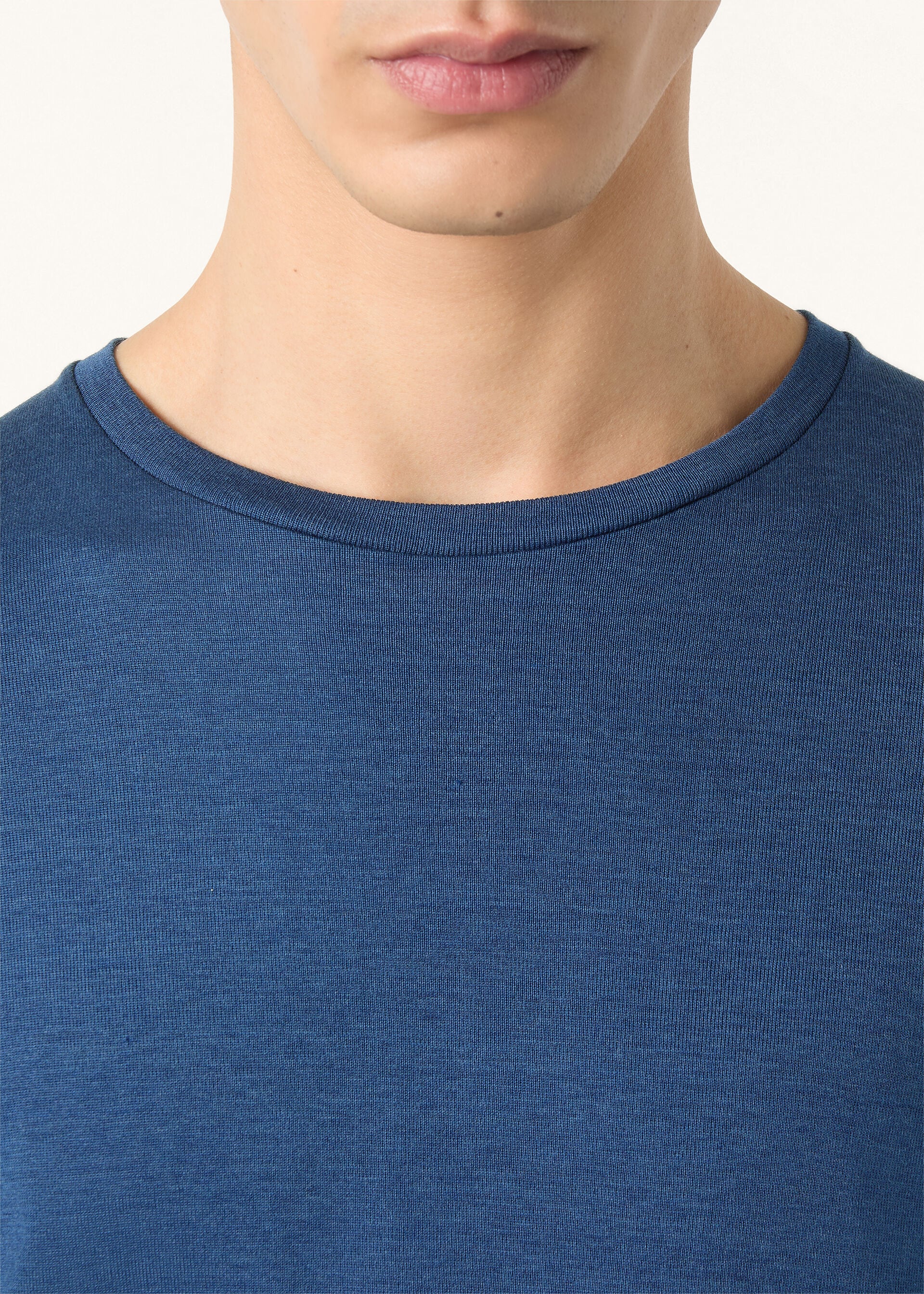 MAZZORBO T-SHIRT SILK COTTON RIB