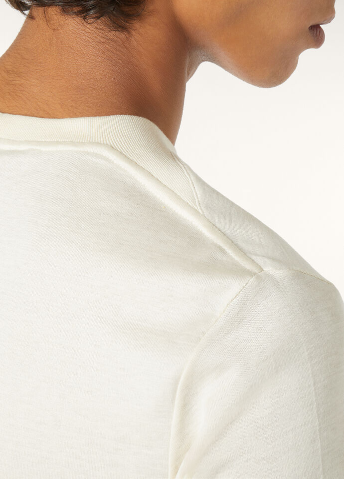 MAZZORBO T-SHIRT SILK COTTON RIB_FAP0848_1230_2