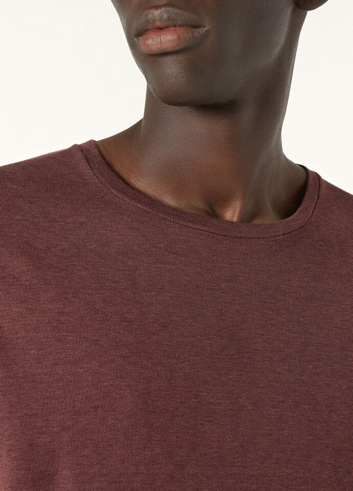 MAZZORBO T-SHIRT SILK COTTON RIB_FAP0848_H0V3_2
