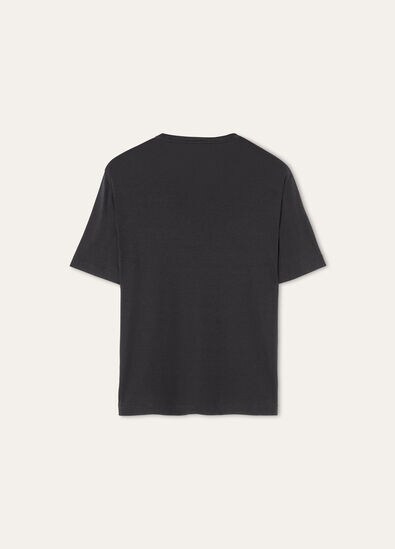 MAZZORBO T-SHIRT SILK COTTON RIB