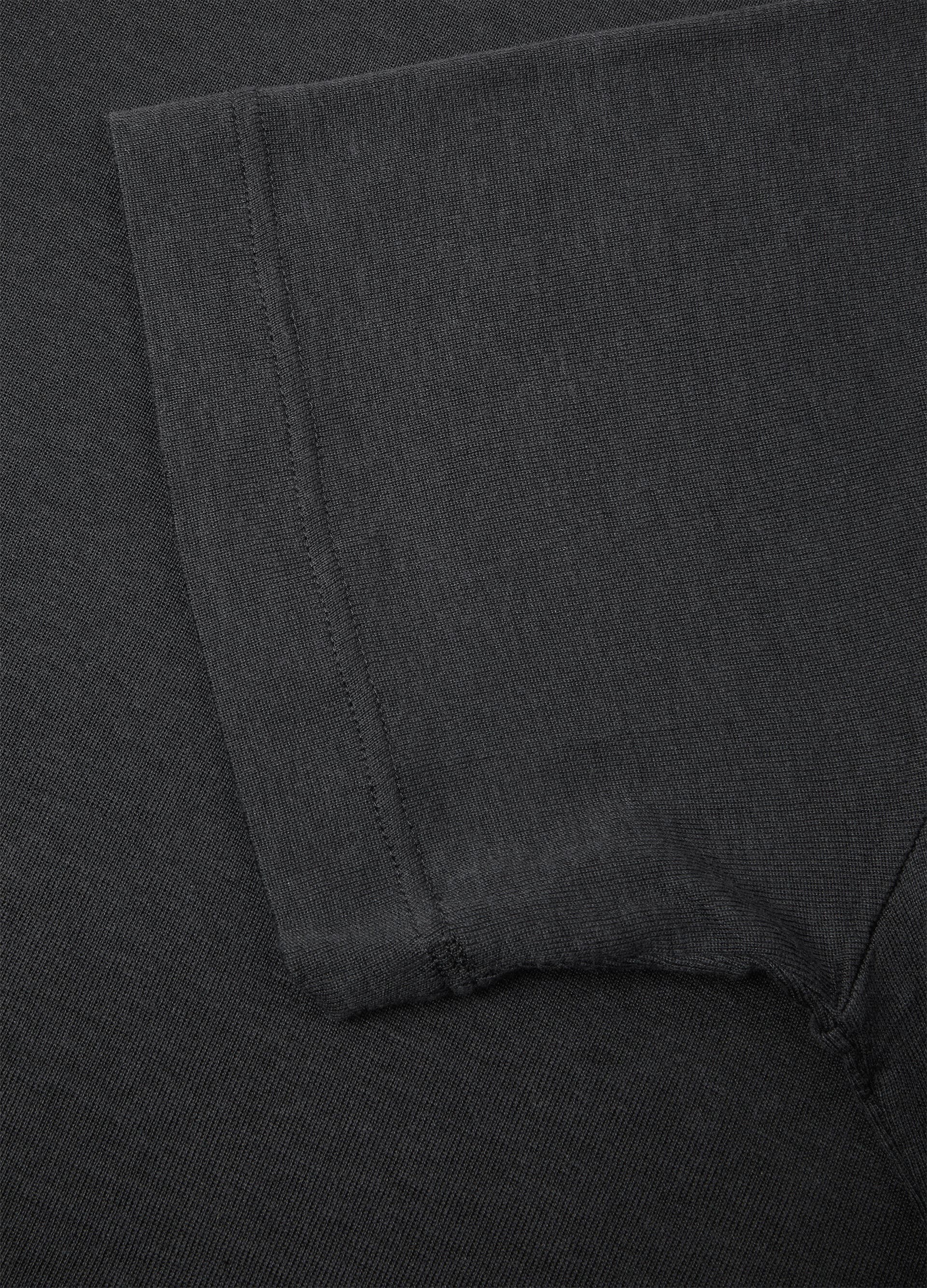 MAZZORBO T-SHIRT SILK COTTON RIB
