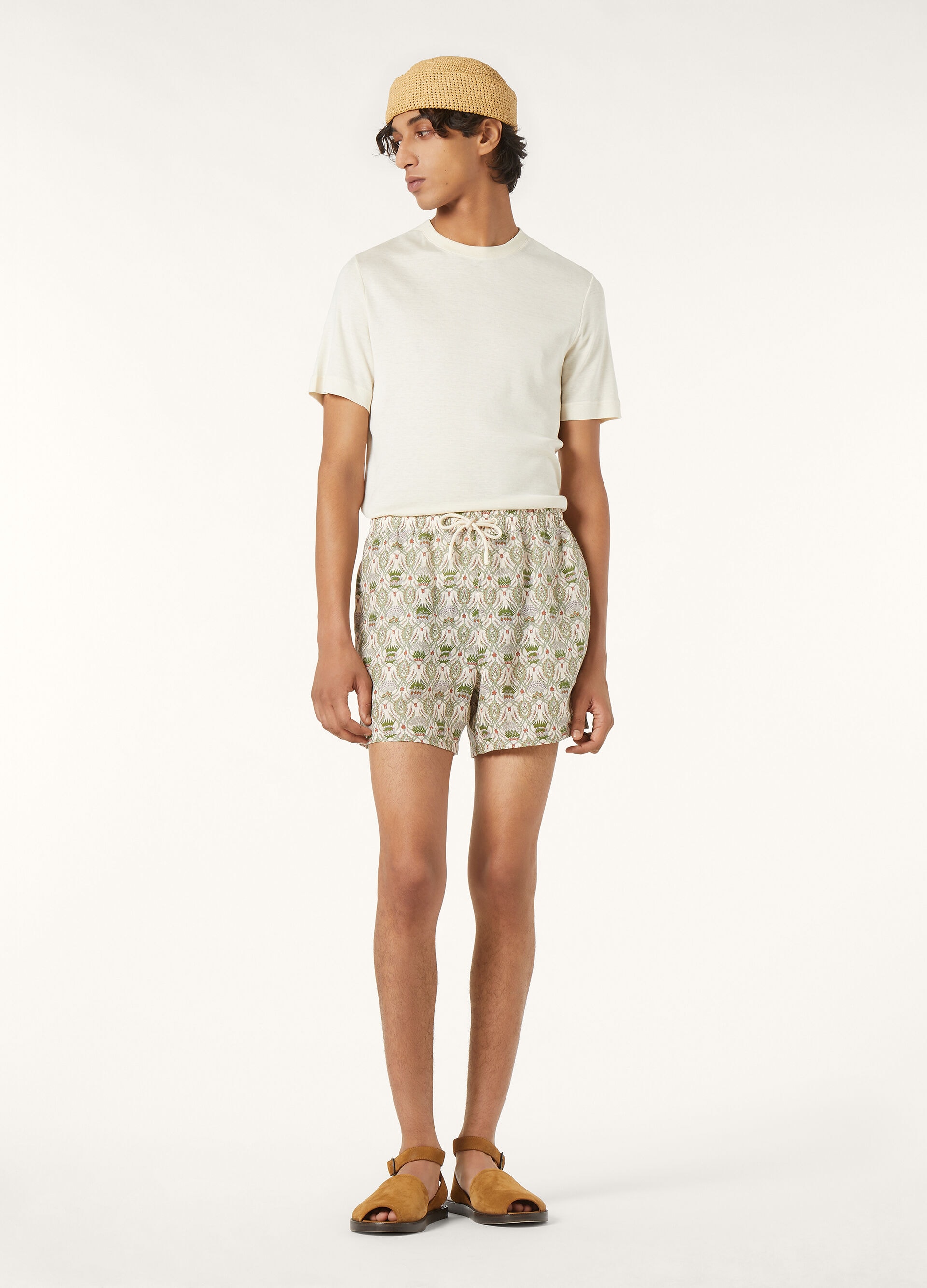 MAZZORBO T-SHIRT SILK COTTON RIB