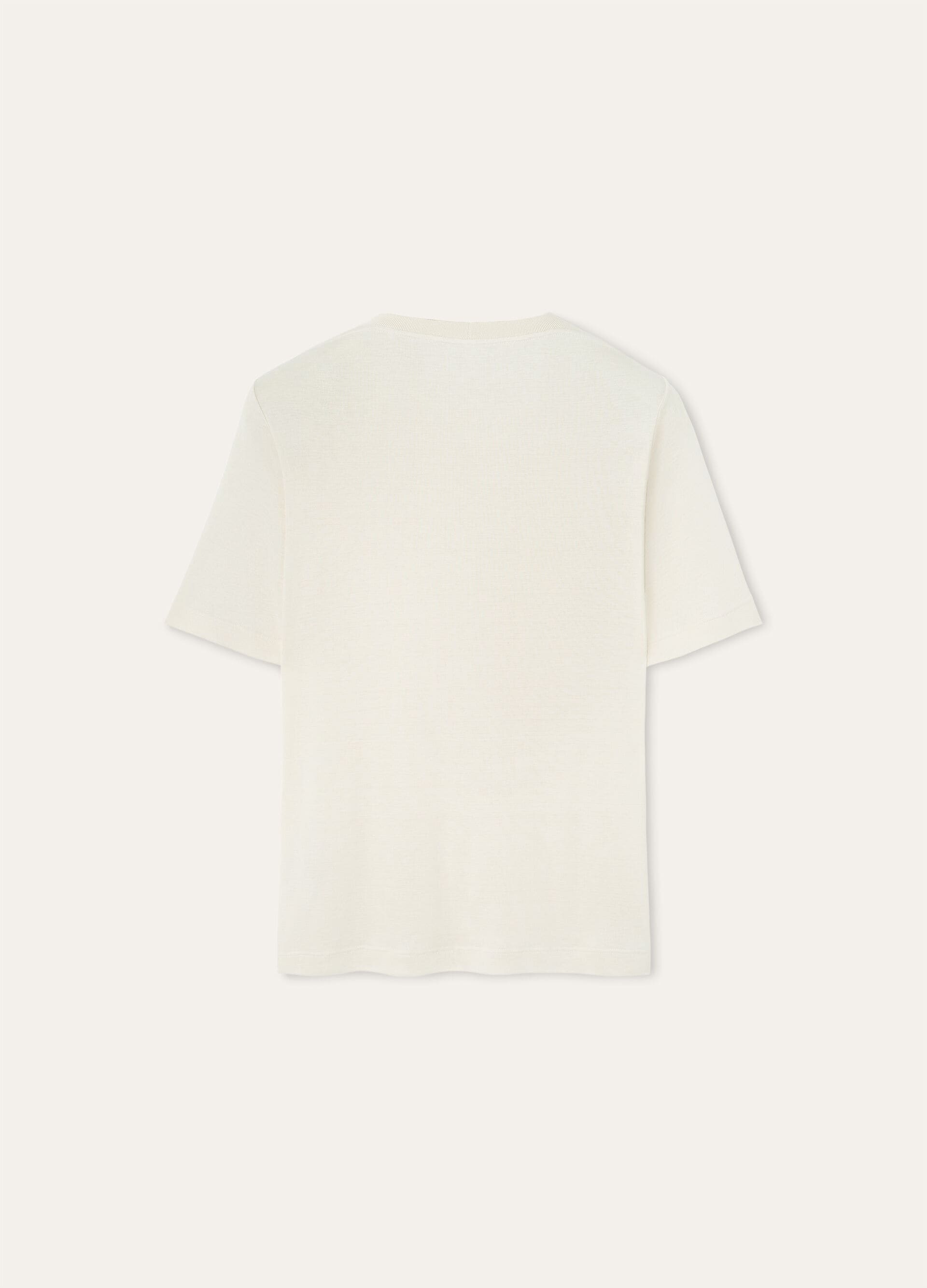 MAZZORBO T-SHIRT SILK COTTON RIB