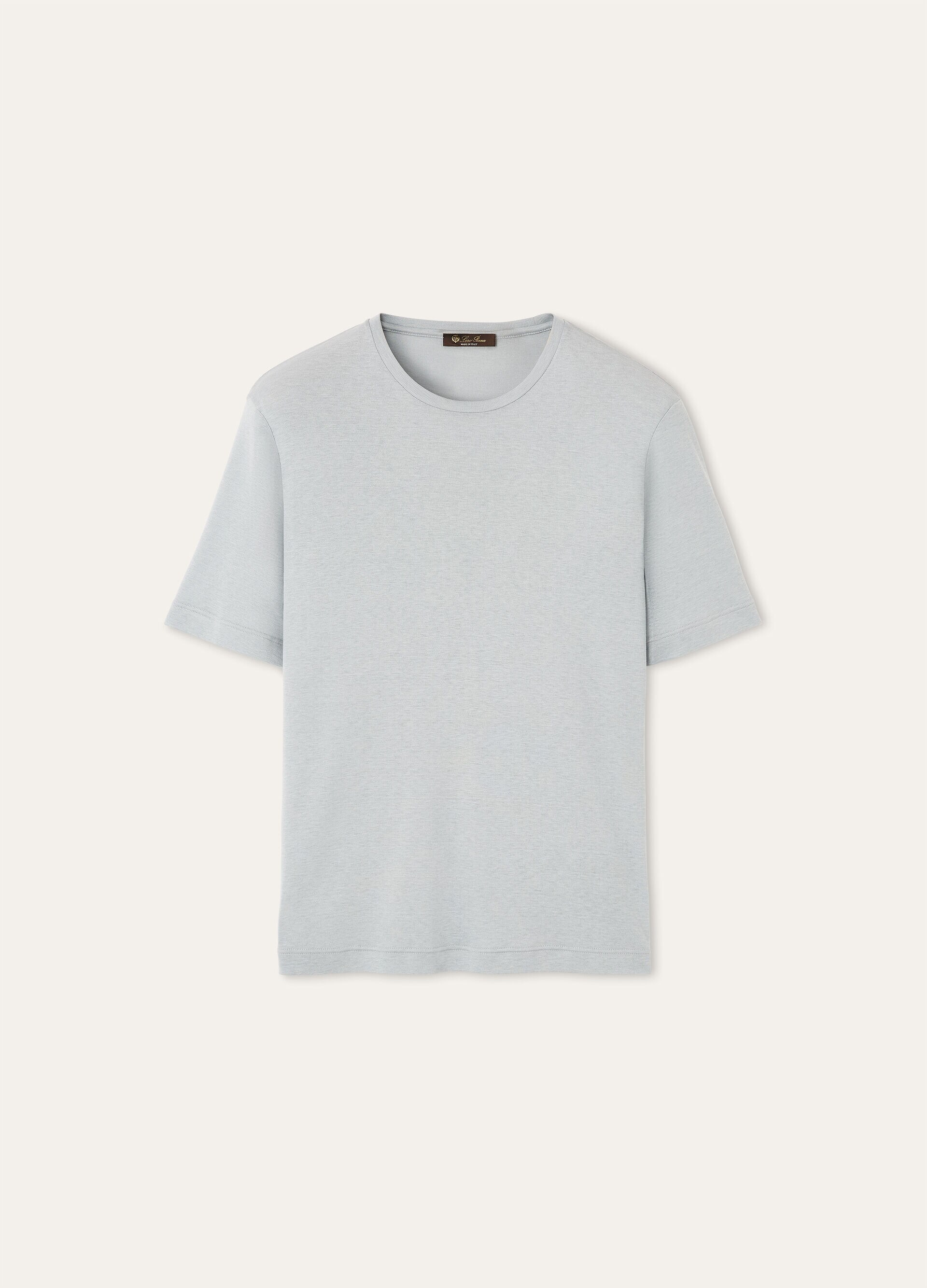 MAZZORBO T-SHIRT SILK COTTON RIB