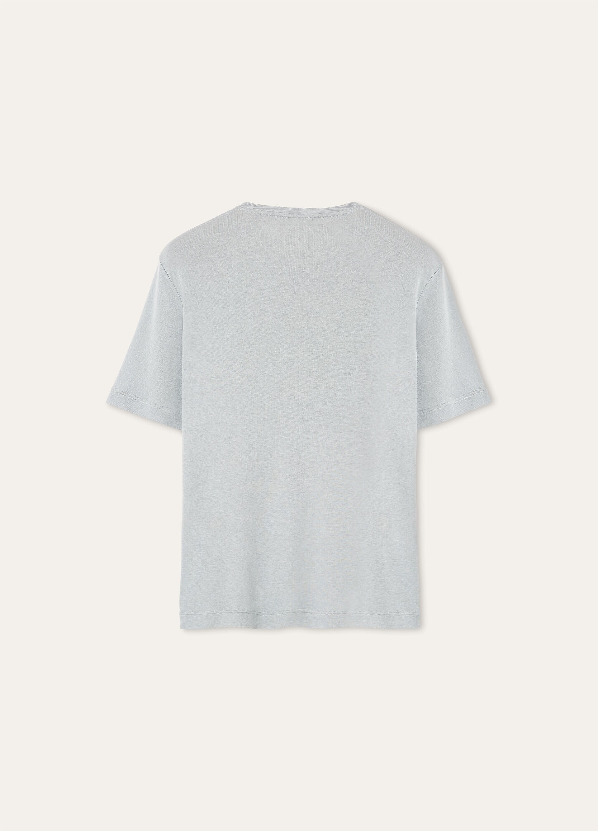 MAZZORBO T-SHIRT SILK COTTON RIB