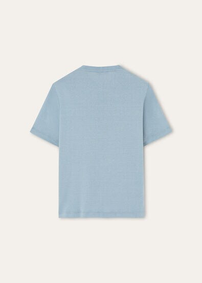 MAZZORBO T-SHIRT SILK COTTON RIB