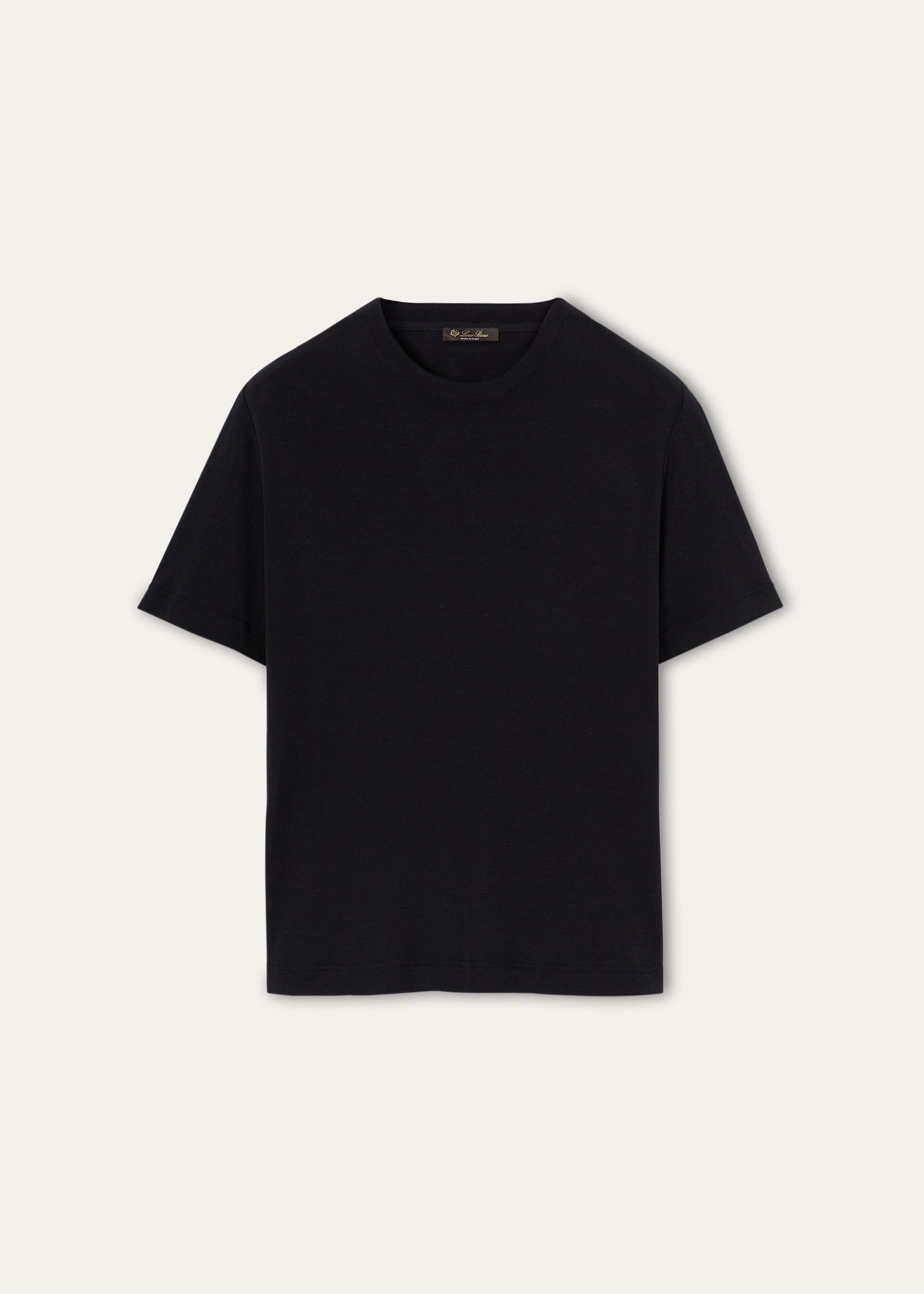 MAZZORBO T-SHIRT SILK COTTON RIB
