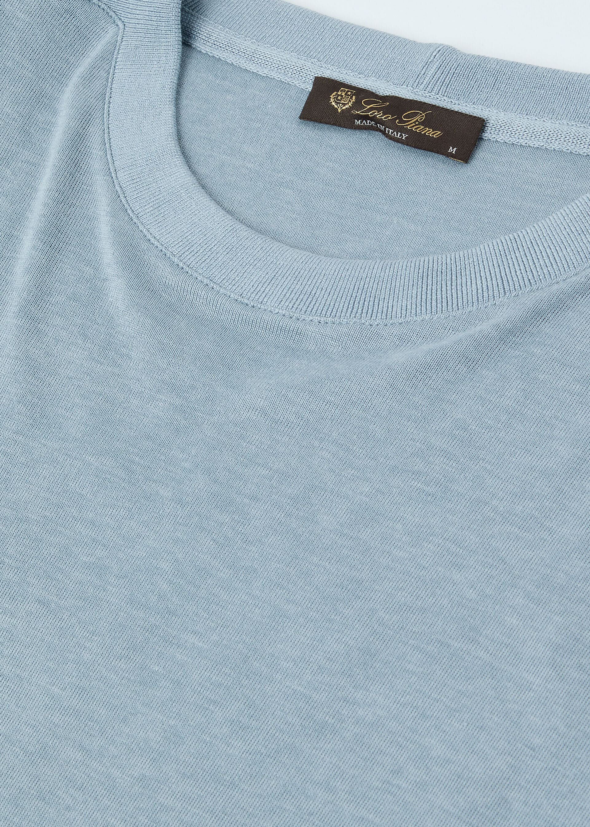 MAZZORBO T-SHIRT SILK COTTON RIB