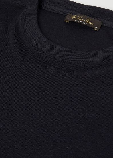 MAZZORBO T-SHIRT SILK COTTON RIB