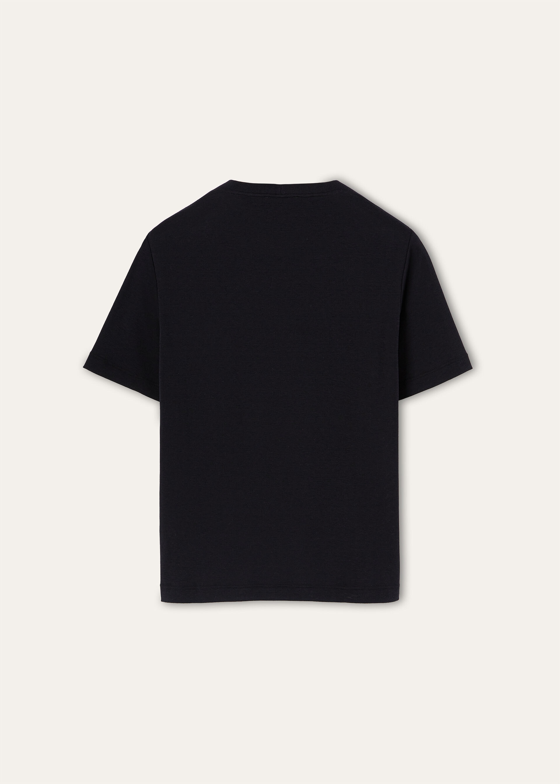 MAZZORBO T-SHIRT SILK COTTON RIB