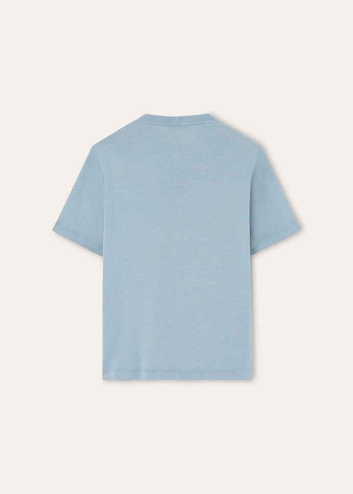MAZZORBO T-SHIRT SILK COTTON RIB_FAP0851_60MB_2