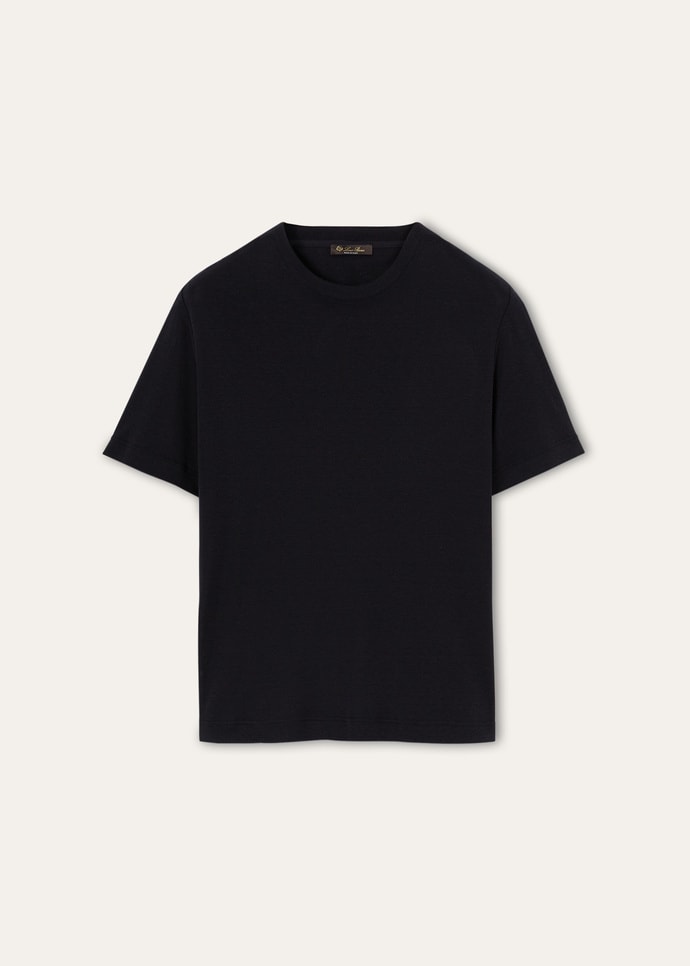 MAZZORBO T-SHIRT SILK COTTON RIB_FAP0851_W000_1
