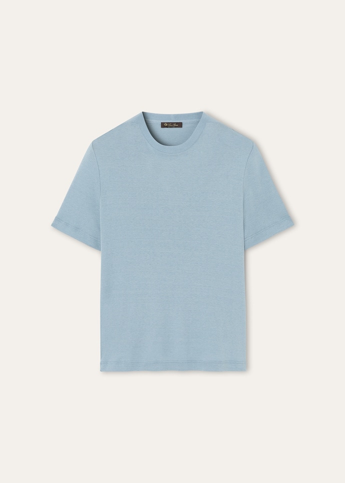 MAZZORBO T-SHIRT SILK COTTON RIB_FAP0851_60MB_1