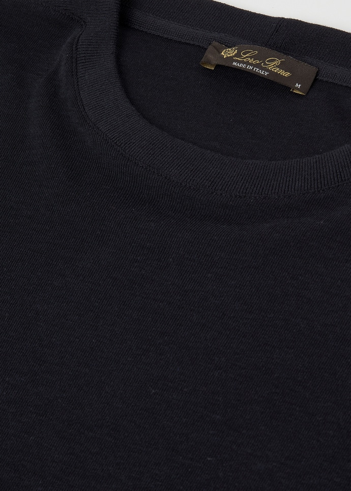 MAZZORBO T-SHIRT SILK COTTON RIB_FAP0851_W000_3