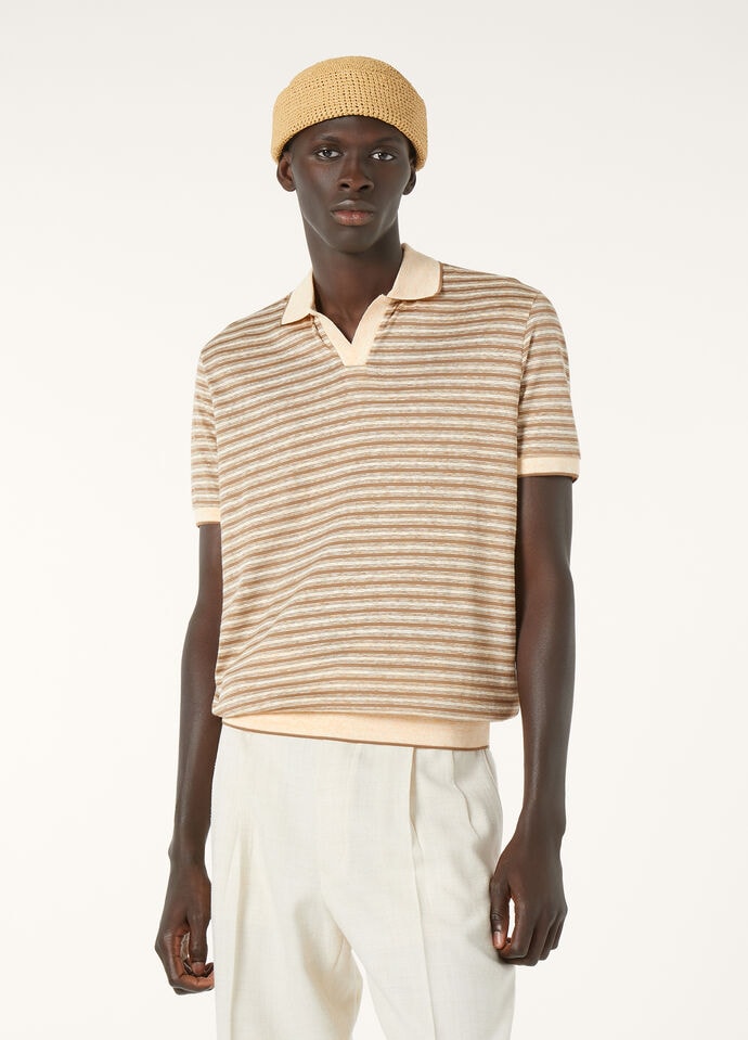 ELVO POLO SILK LINEN STRIPES_FAP0854_F6PA_3