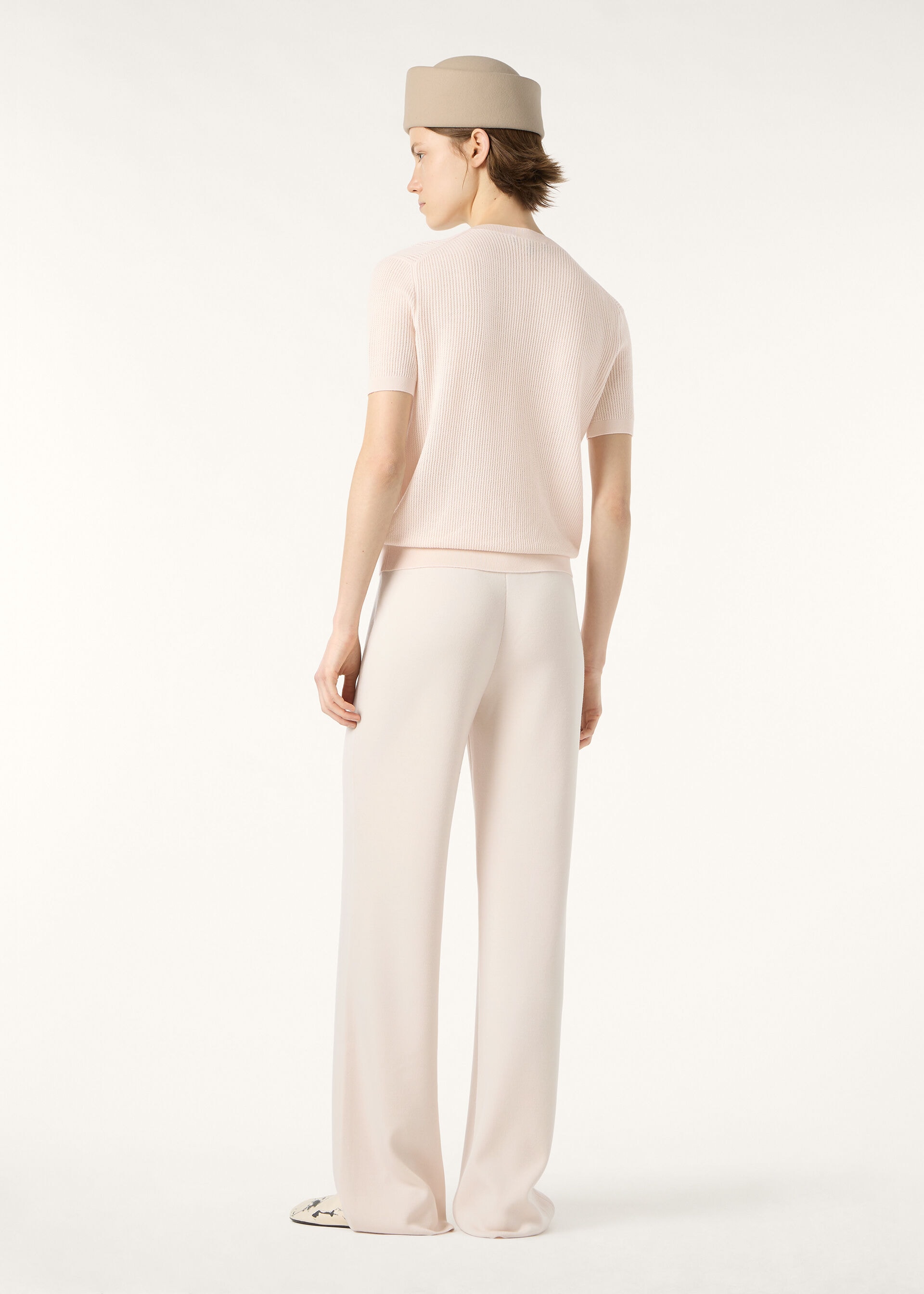 RIBBED ROYAL LIGHTNESS SS CREWNECK SW.WOOLSILK GG18