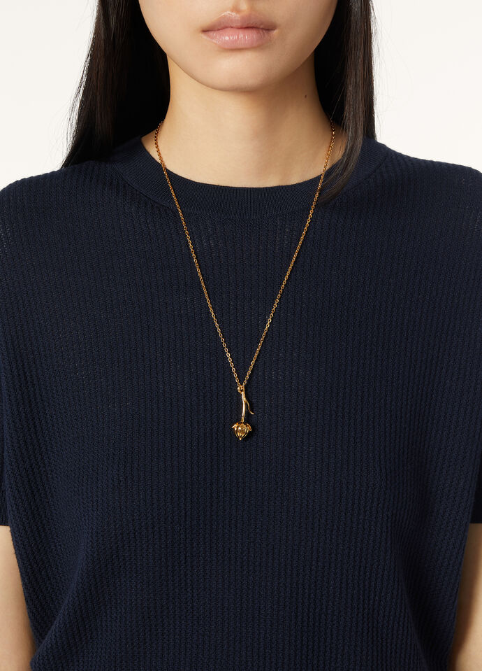 RIBBED ROYALLIGHTNESS SS CREWNECK SW.WOOLSILK GG18_FAP0886_W000_2