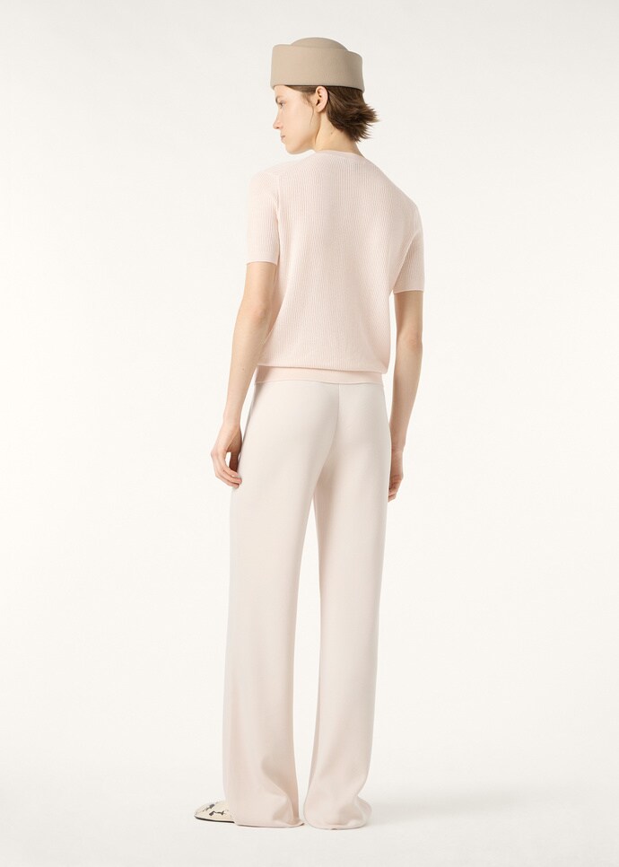 RIBBED ROYAL LIGHTNESS SS CREWNECK SW.WOOLSILK GG18_FAP0886_30LZ_4