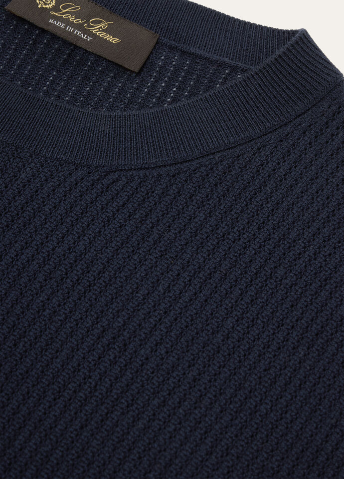 RIBBED ROYAL LIGHTNESS SS CREWNECK SW.WOOLSILK GG18_FAP0886_W000_7