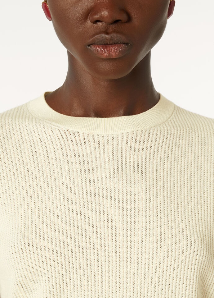 RIBBED ROYALLIGHTNESS SS CREWNECK SW.WOOLSILK GG18_FAP0886_1230_2