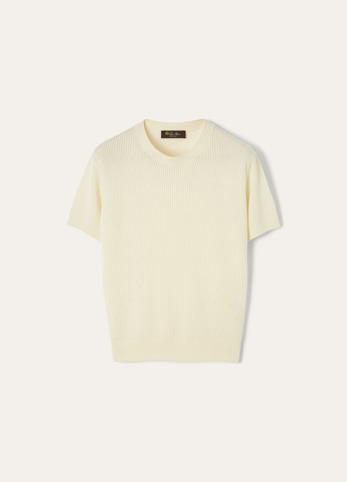 RIBBED ROYAL LIGHTNESS SS CREWNECK SW.WOOLSILK GG18_FAP0886_1230_5