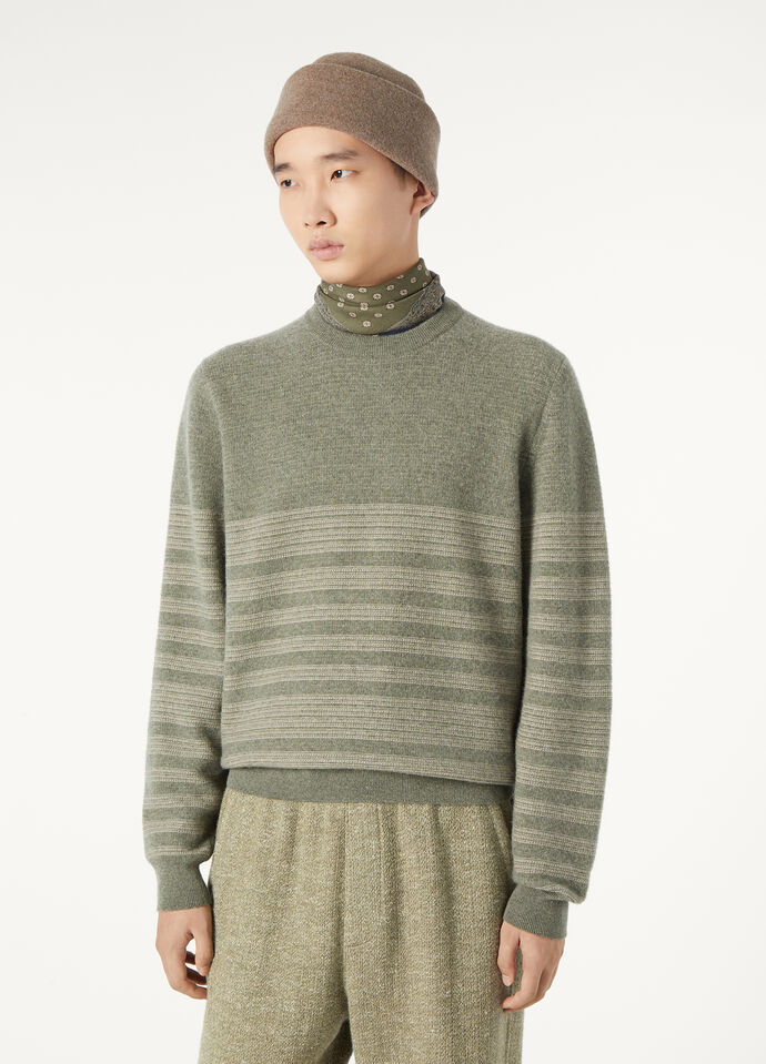 OGGEBBIO CREWNECK SWEATER WOOL COTTON GG 14_FAP0890_B4YU_3