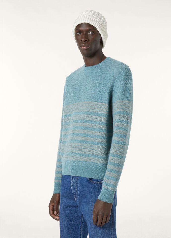 OGGEBBIO CREWNECK SWEATER WOOL COTTON GG 14_FAP0890_B4YT_3