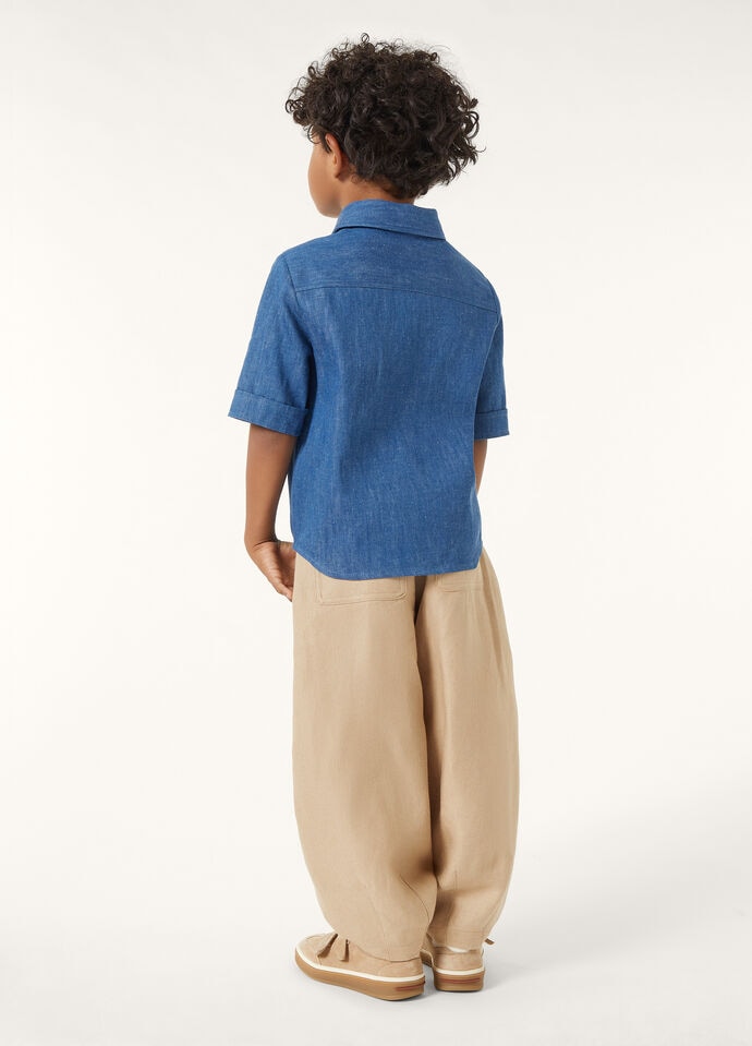 JEROME SHIRT LINEN CHAMBRAY_FAP1014_W1CV_3