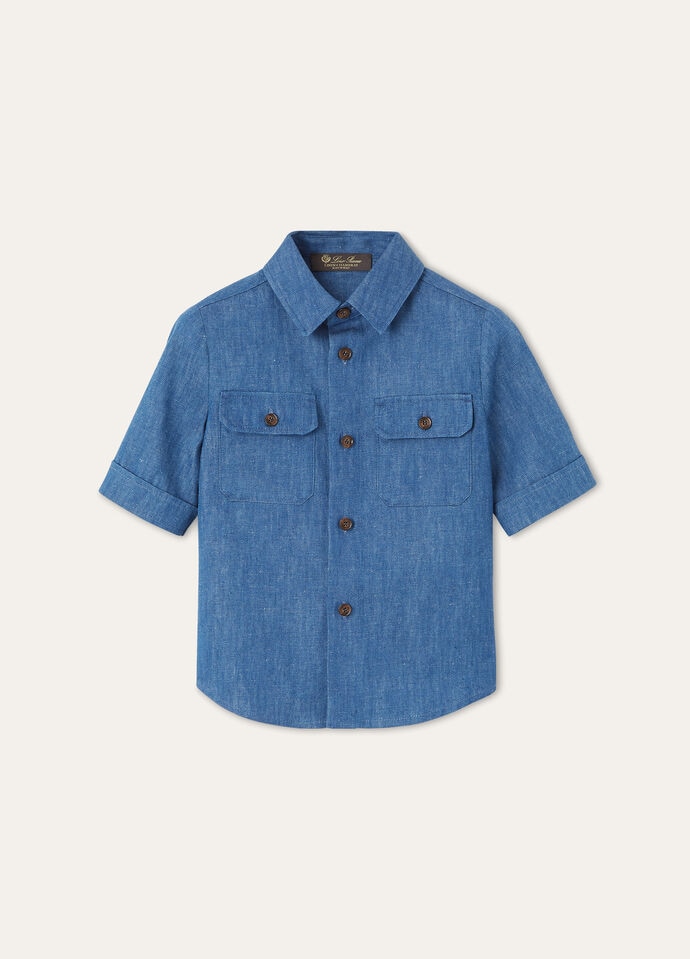 JEROME SHIRT LINEN CHAMBRAY_FAP1014_W1CV_4