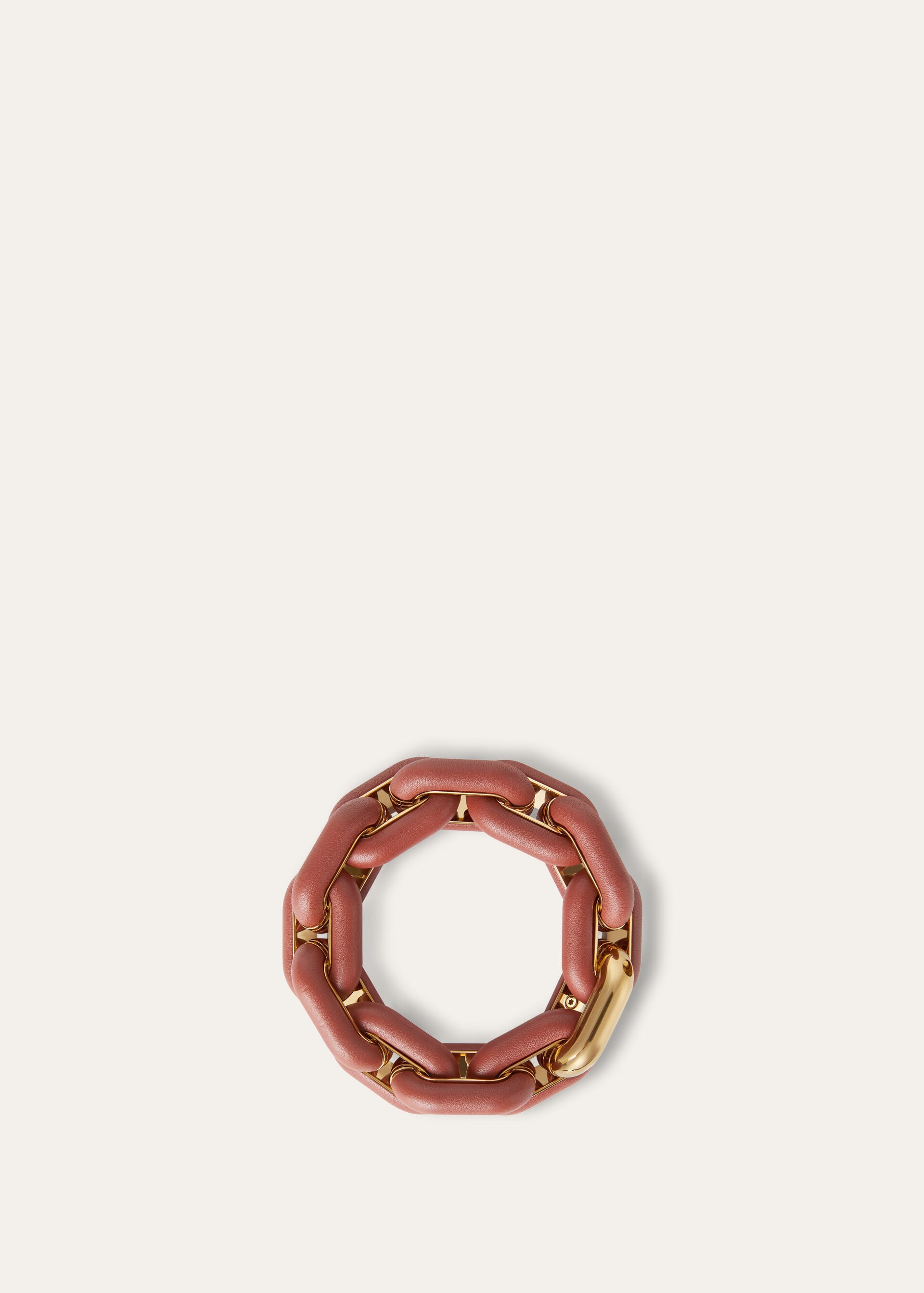DUO CHAIN BRACELET ROUNDED CALF