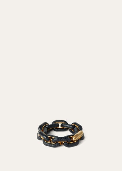 DUO CHAIN BRACELET LIZARD