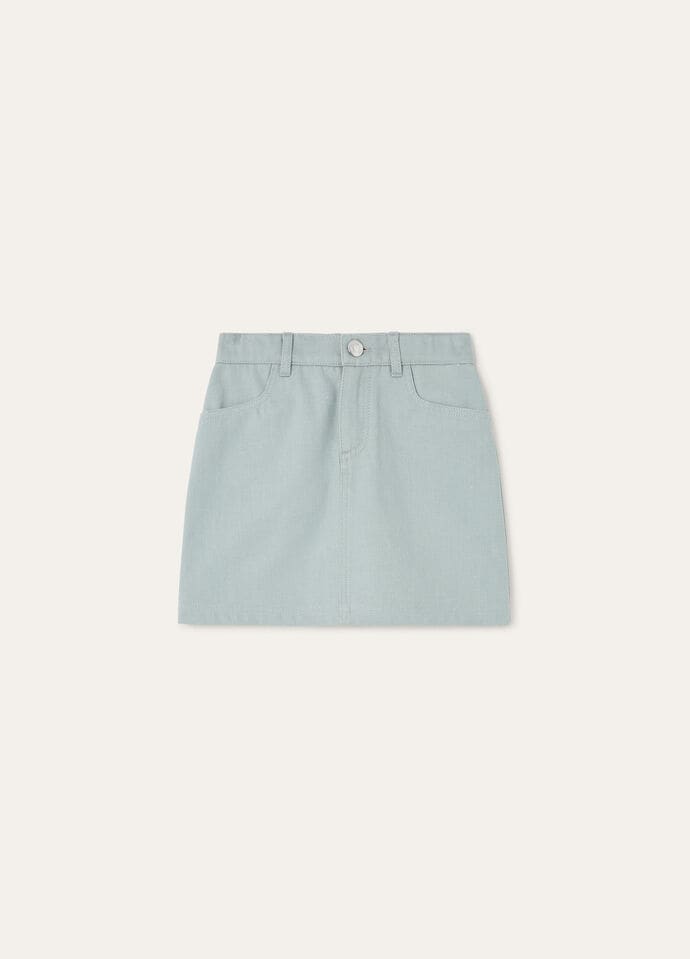 SANDY SKIRT DENIM FLOWER_FAP1037_60KL_4