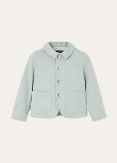 FARLEY KID JACKET DENIM FLOWER