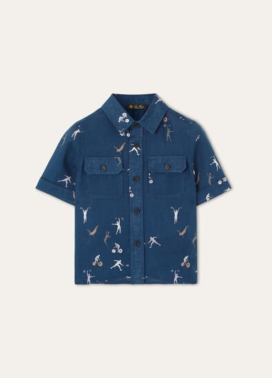 JEROME SHIRT PLAYFUL LINEN