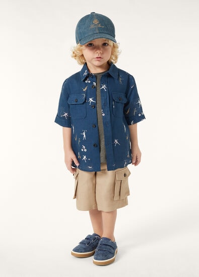 JEROME SHIRT PLAYFUL LINEN