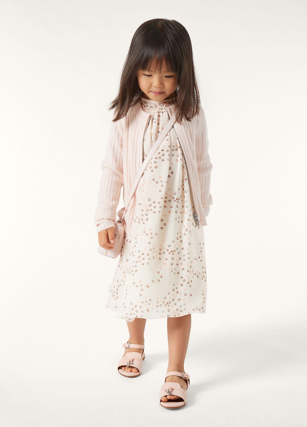 ELODIE DRESS LITTLE FOOTPRINTS SILK_FAP1049_T1NI_1