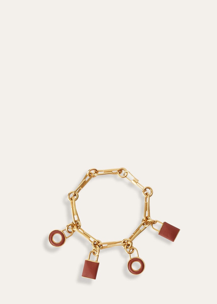 CHARM CHAIN BRACELET W/LEATHER CHARMS_FAP1053_P0AR_NR_2